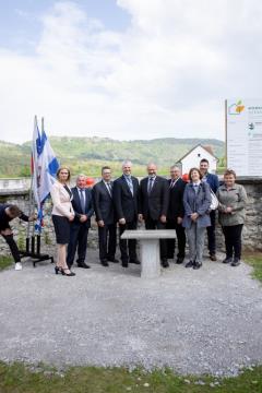 POSTAVITEV TEMELJNEGA KAMNA V ŠMIHELU 9.5.2022 - Valter Leban-7357